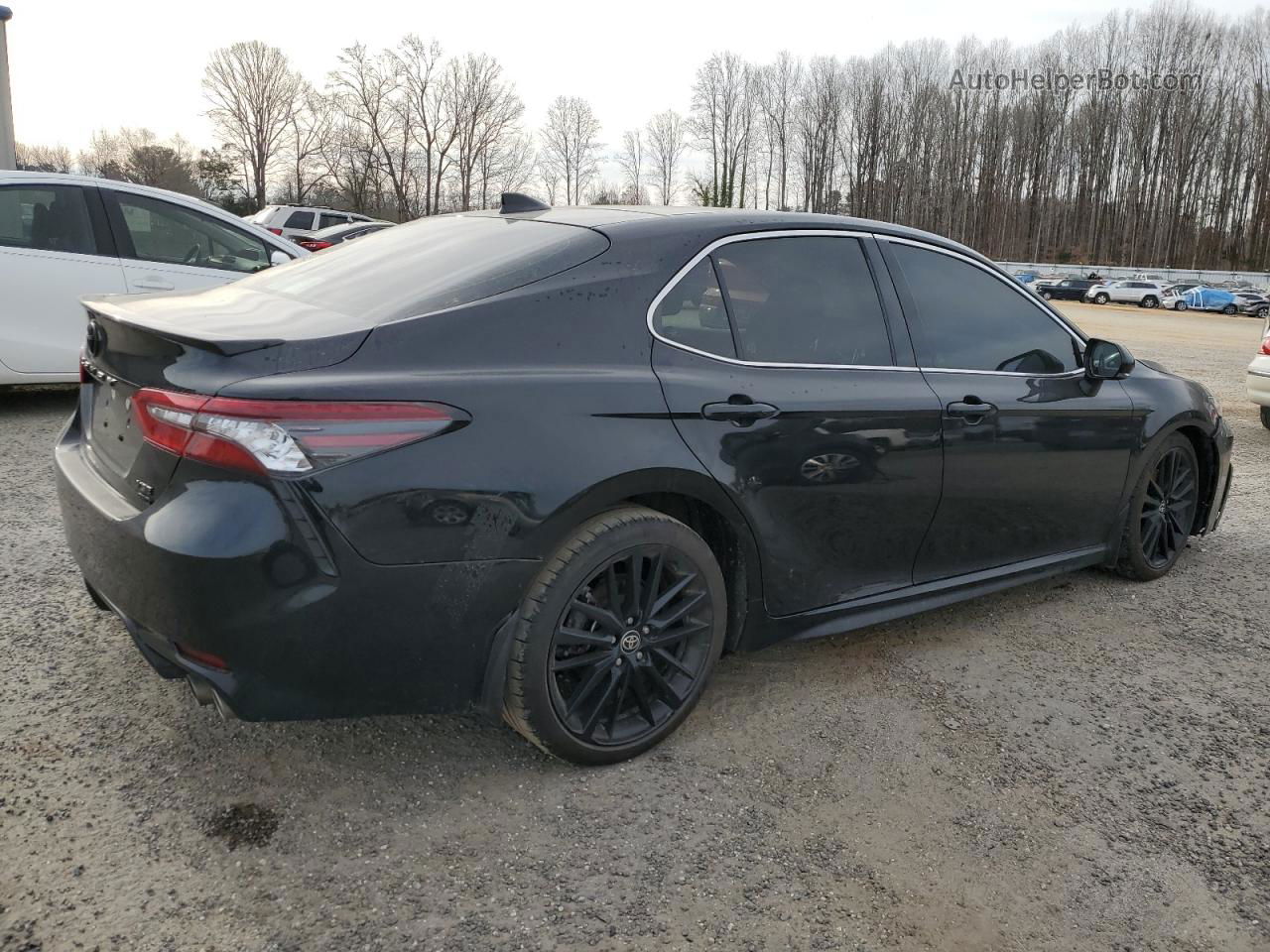 2021 Toyota Camry Xse Black vin: 4T1K61BK0MU039192