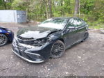 2021 Toyota Camry Xse Awd Black vin: 4T1K61BK4MU032522