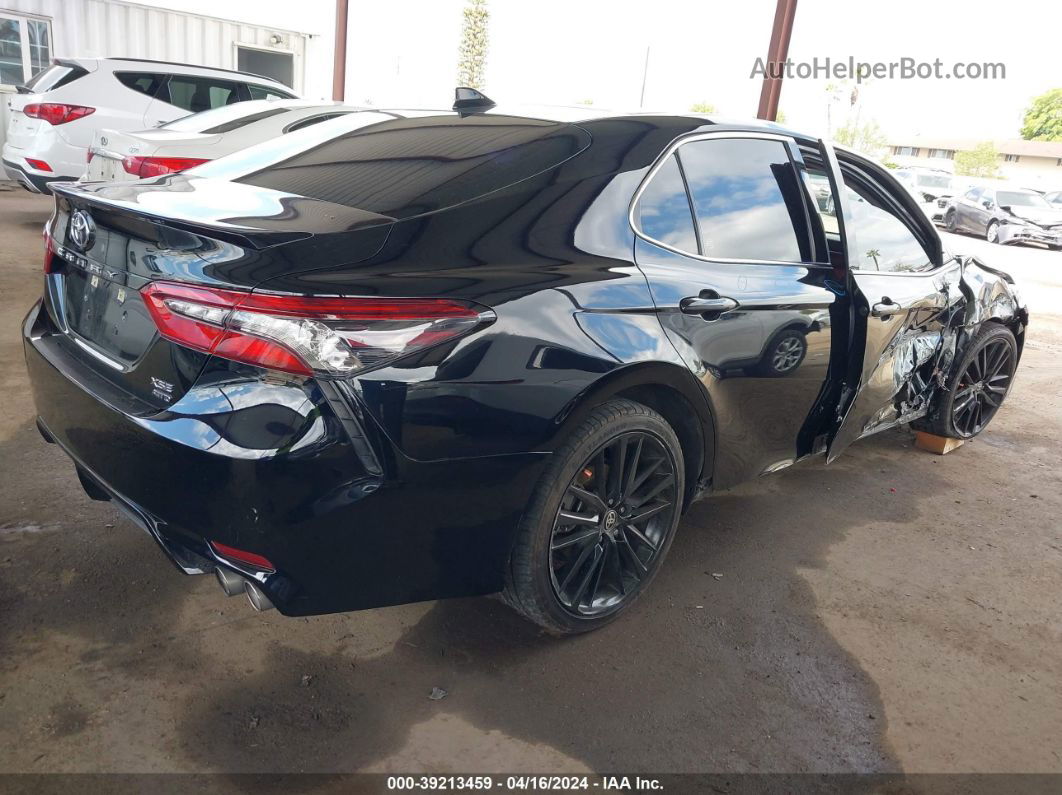 2021 Toyota Camry Xse Awd Черный vin: 4T1K61BK6MU032134