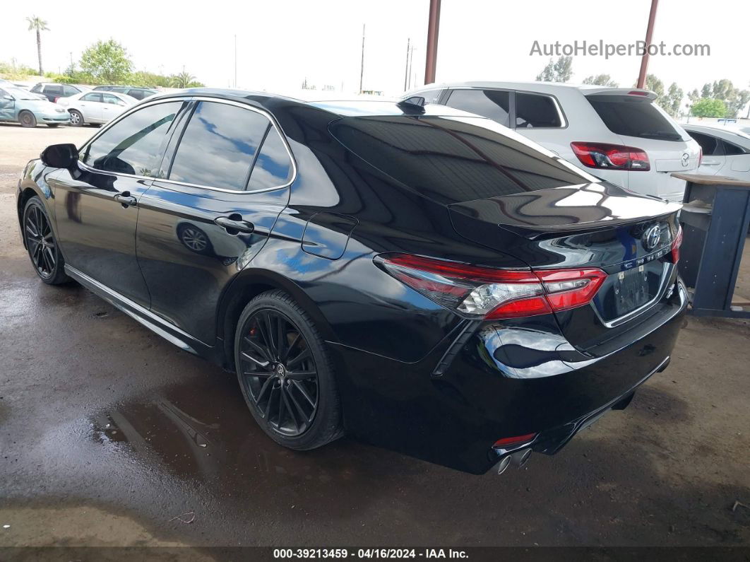 2021 Toyota Camry Xse Awd Black vin: 4T1K61BK6MU032134