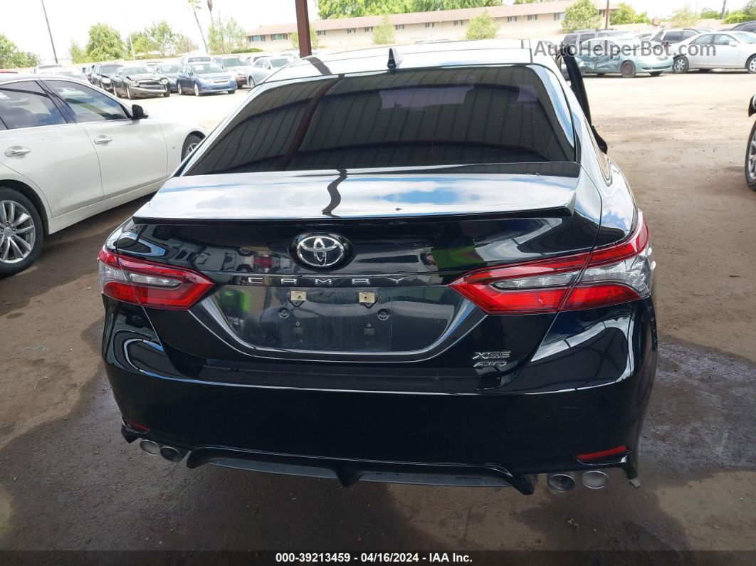 2021 Toyota Camry Xse Awd Черный vin: 4T1K61BK6MU032134