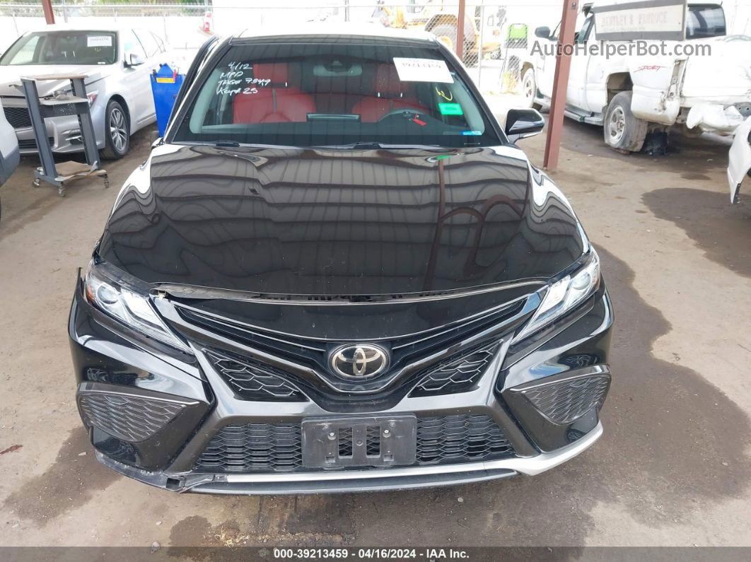 2021 Toyota Camry Xse Awd Black vin: 4T1K61BK6MU032134