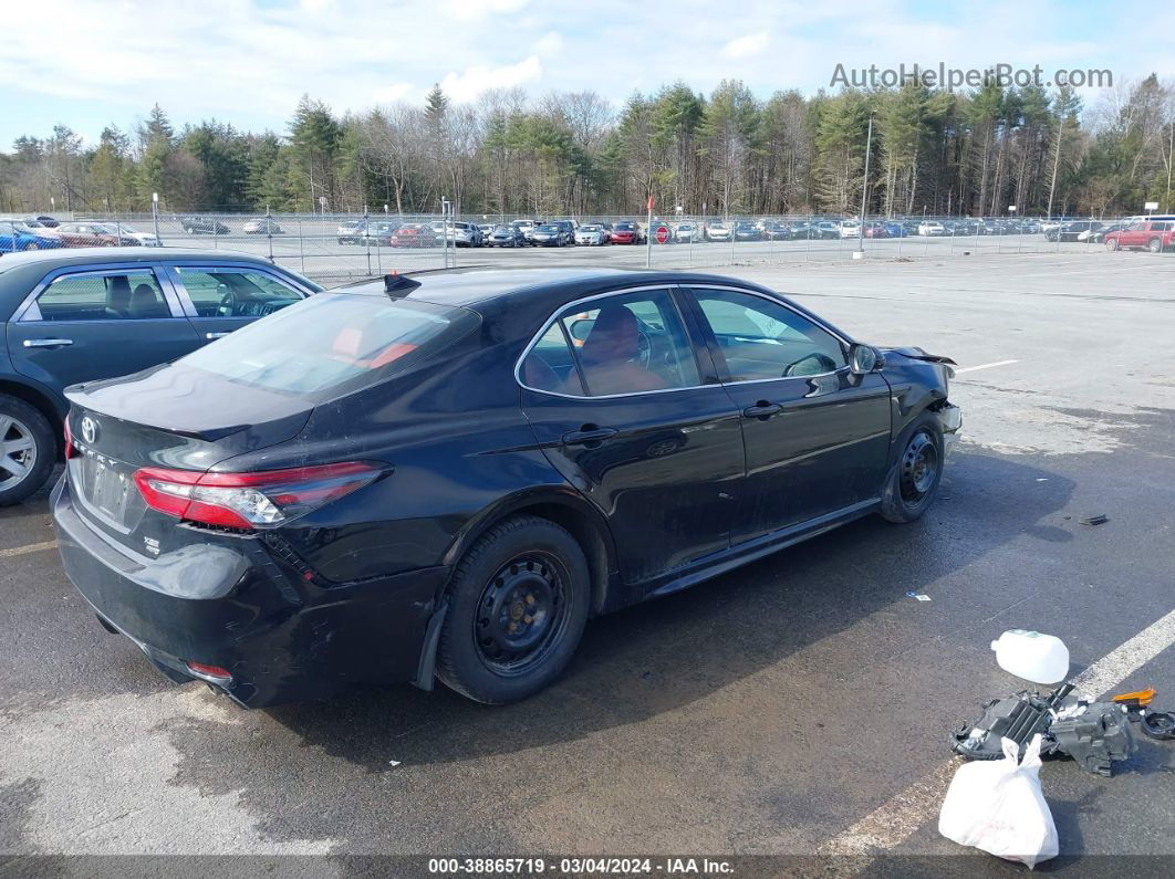 2021 Toyota Camry Xse Awd Black vin: 4T1K61BK7MU040260