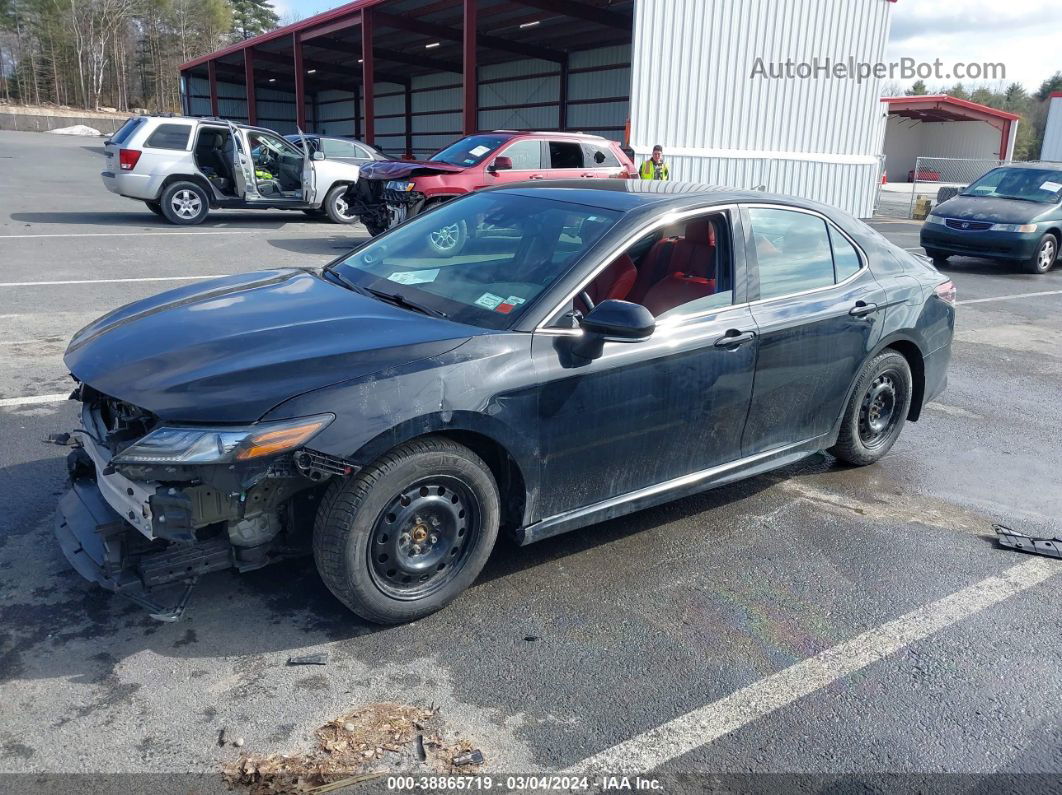 2021 Toyota Camry Xse Awd Black vin: 4T1K61BK7MU040260