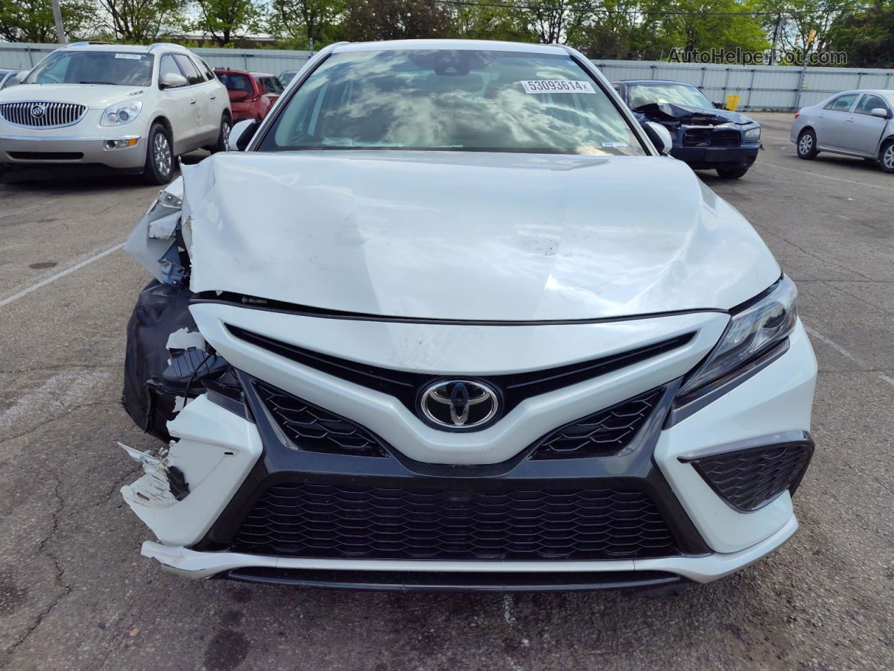 2021 Toyota Camry Xse White vin: 4T1K61BK8MU031955