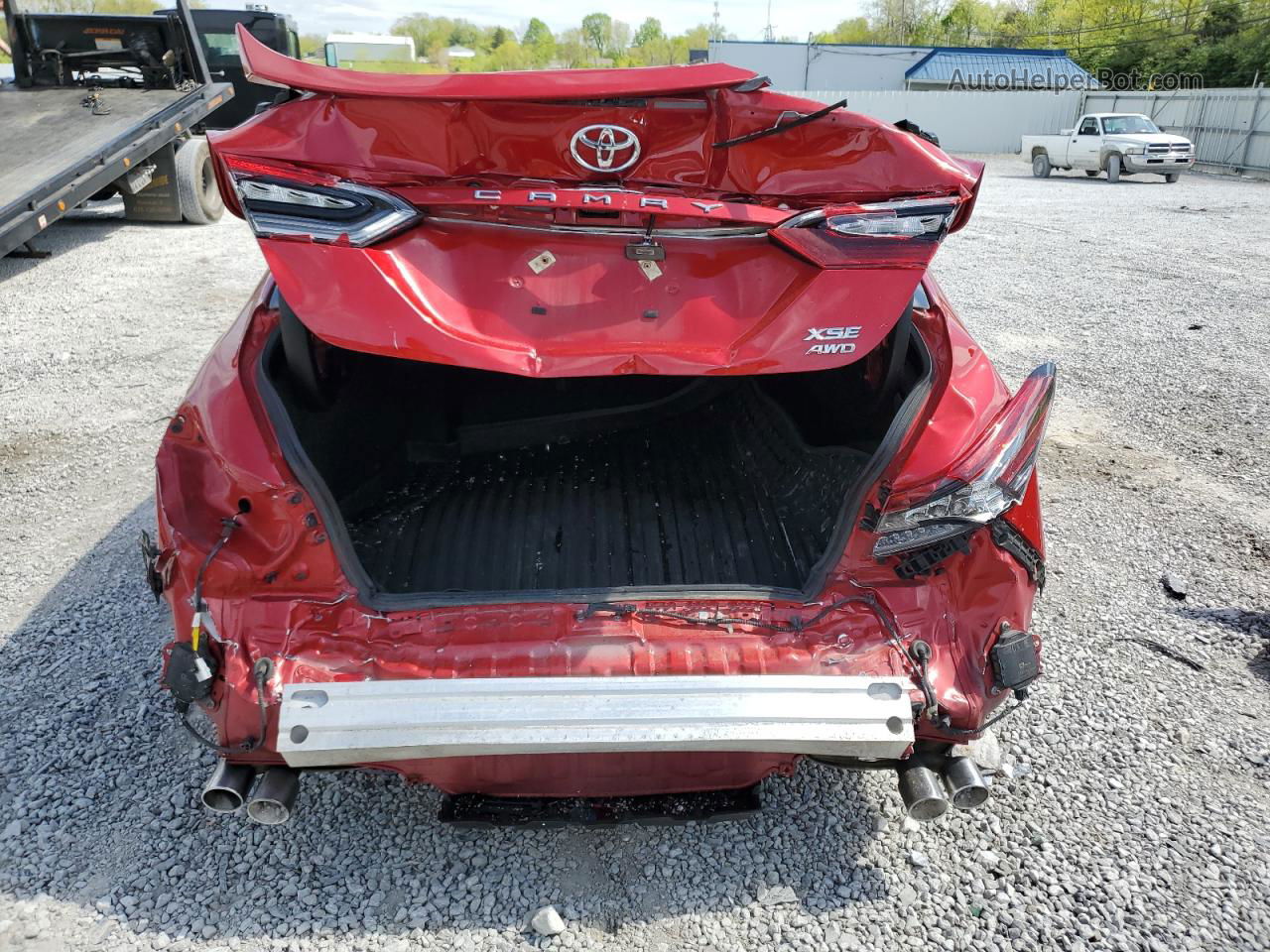 2021 Toyota Camry Xse Красный vin: 4T1K61BK8MU047282