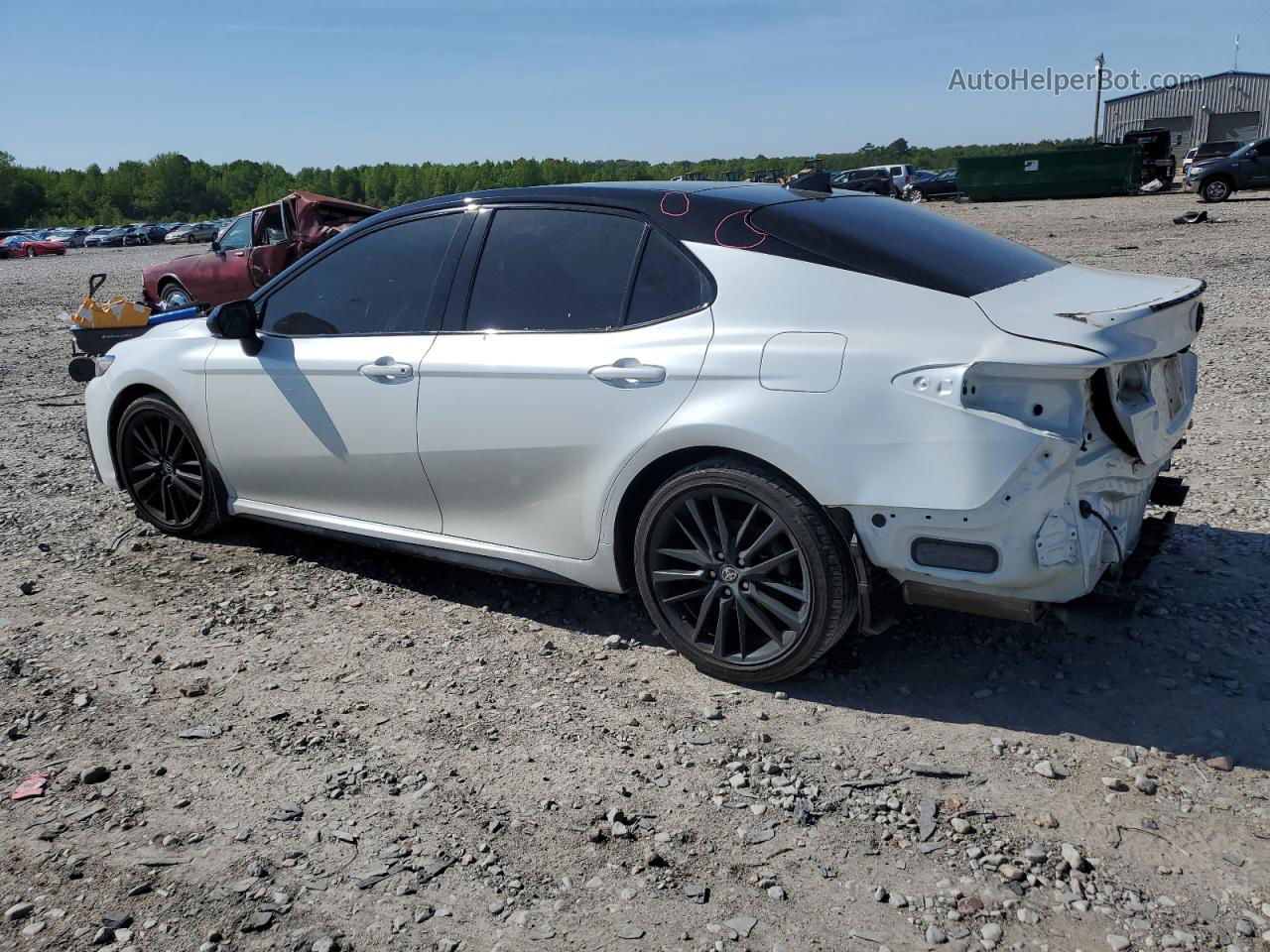 2021 Toyota Camry Trd White vin: 4T1KZ1AK3MU050714