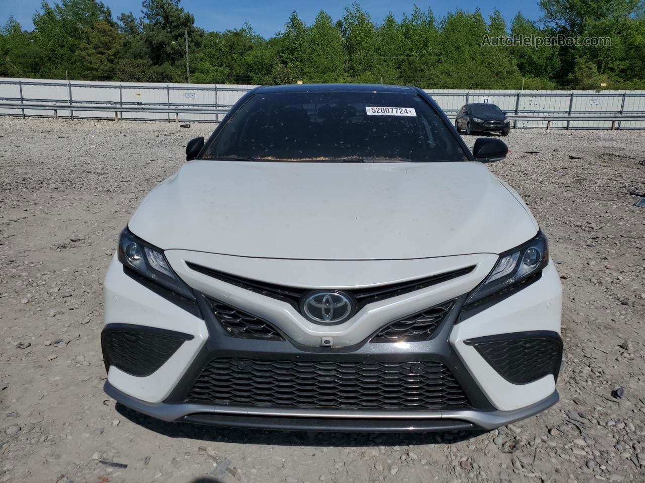 2021 Toyota Camry Trd White vin: 4T1KZ1AK3MU050714