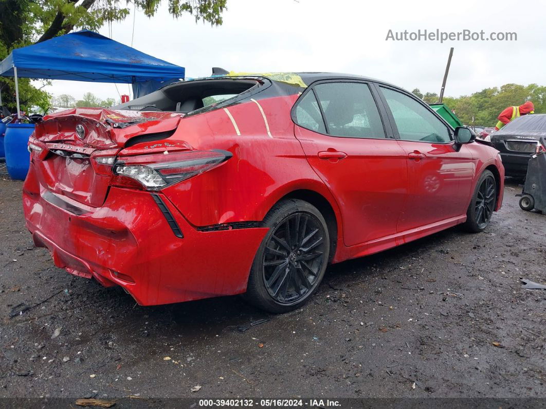 2021 Toyota Camry Xse V6 Красный vin: 4T1KZ1AK4MU055128