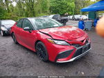 2021 Toyota Camry Xse V6 Red vin: 4T1KZ1AK4MU055128