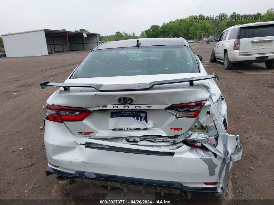 2021 Toyota Camry Trd White vin: 4T1KZ1AK5MU057213