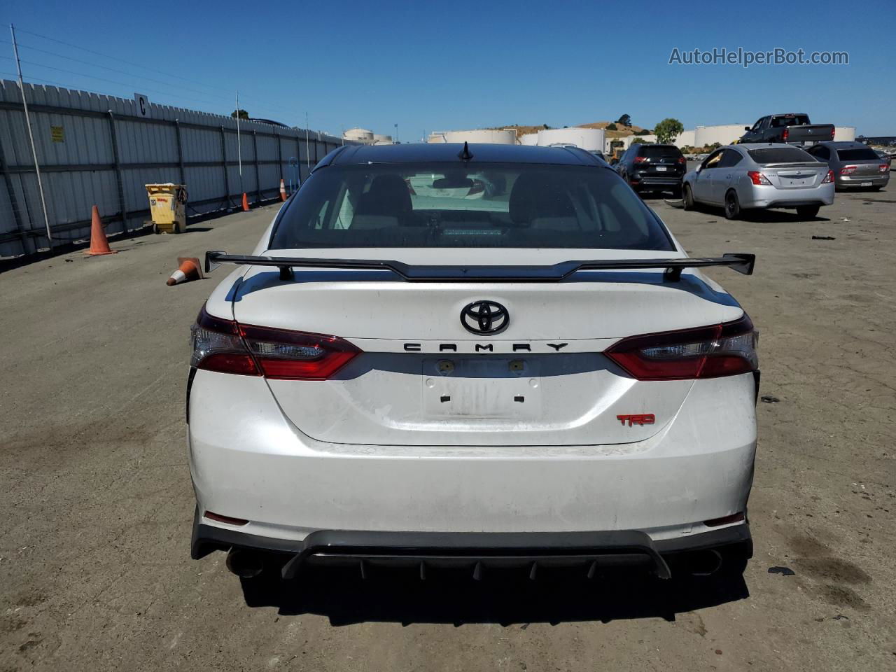 2021 Toyota Camry Trd White vin: 4T1KZ1AK7MU059982