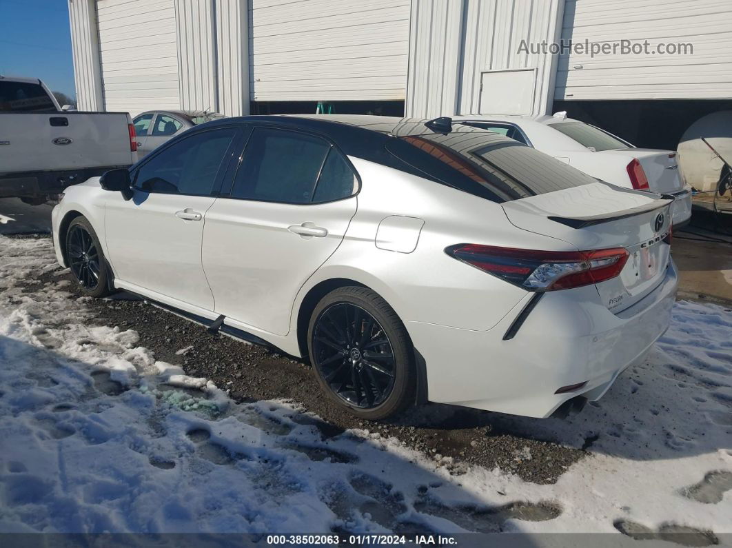 2021 Toyota Camry Xse V6 White vin: 4T1KZ1AK8MU055150