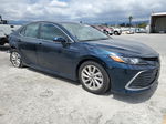 2021 Toyota Camry Le Blue vin: 4T1R11AK0MU615426