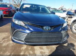 2021 Toyota Camry Le Синий vin: 4T1R11AK6MU545026