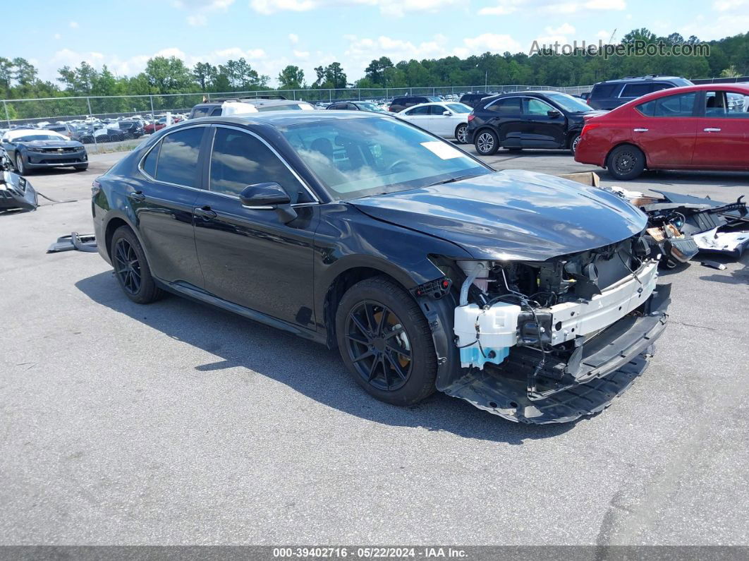 2021 Toyota Camry Le Black vin: 4T1R11AKXMU447620