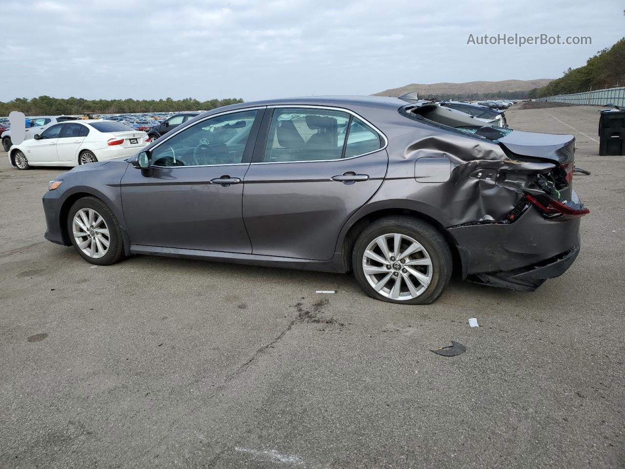 2021 Toyota Camry Le Gray vin: 4T1R11BK2MU020298