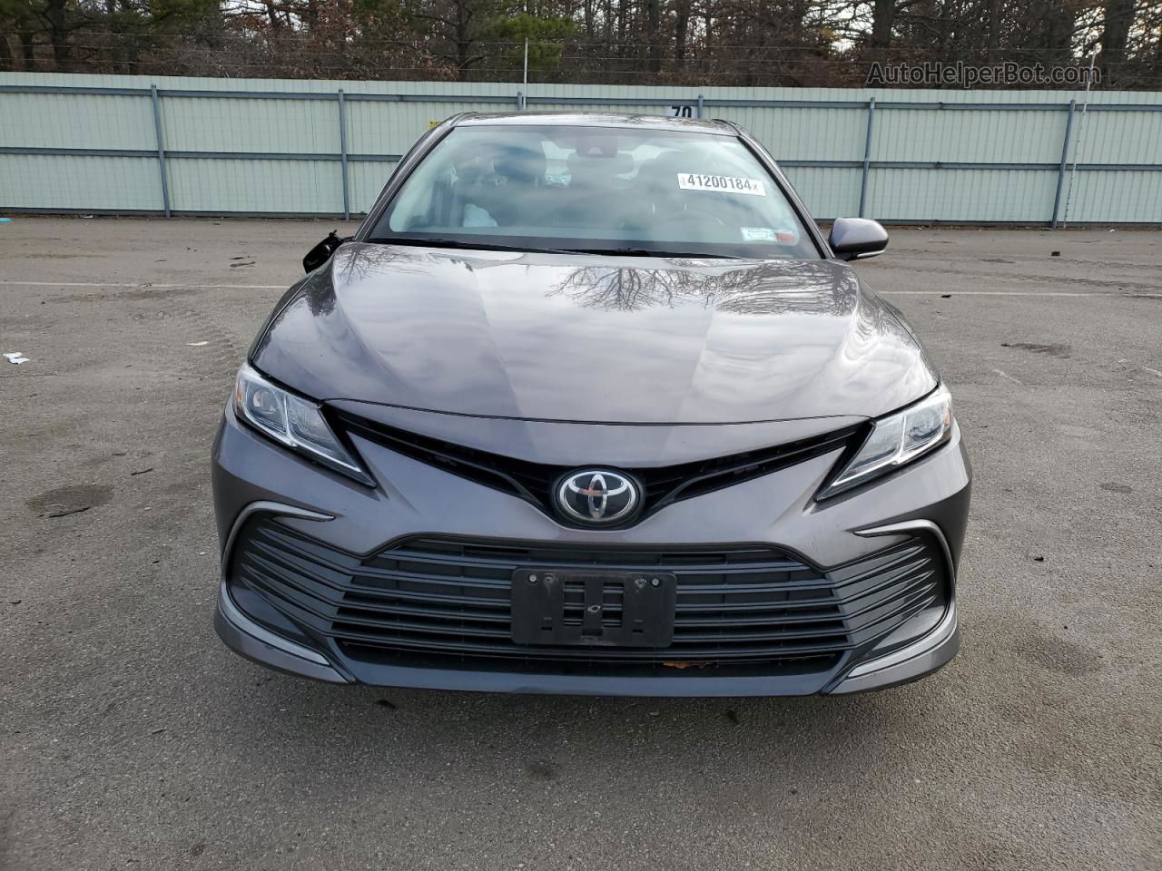 2021 Toyota Camry Le Gray vin: 4T1R11BK2MU020298