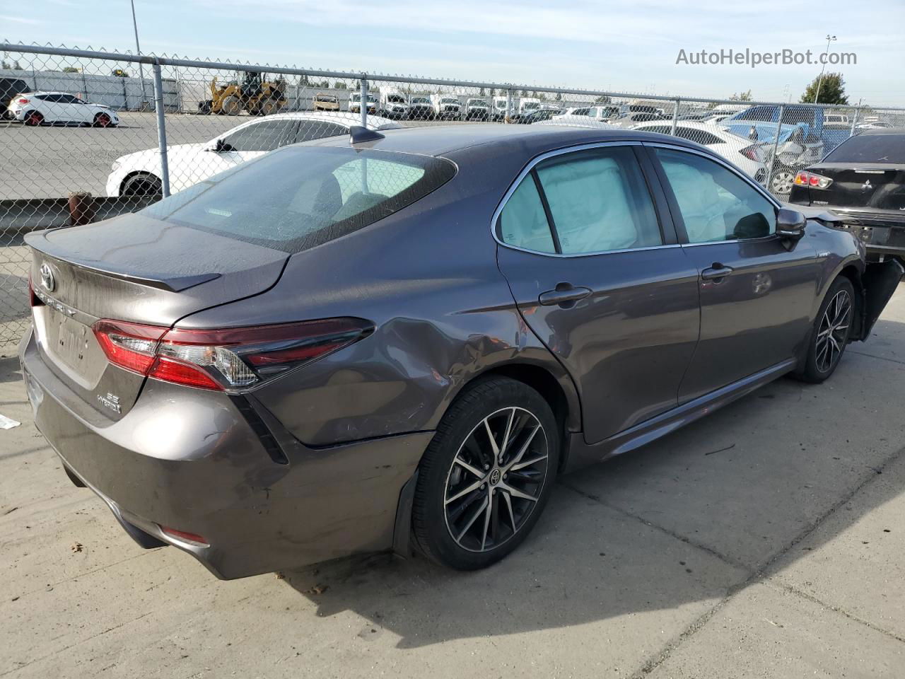 2021 Toyota Camry Se Серый vin: 4T1S31AK0MU568829