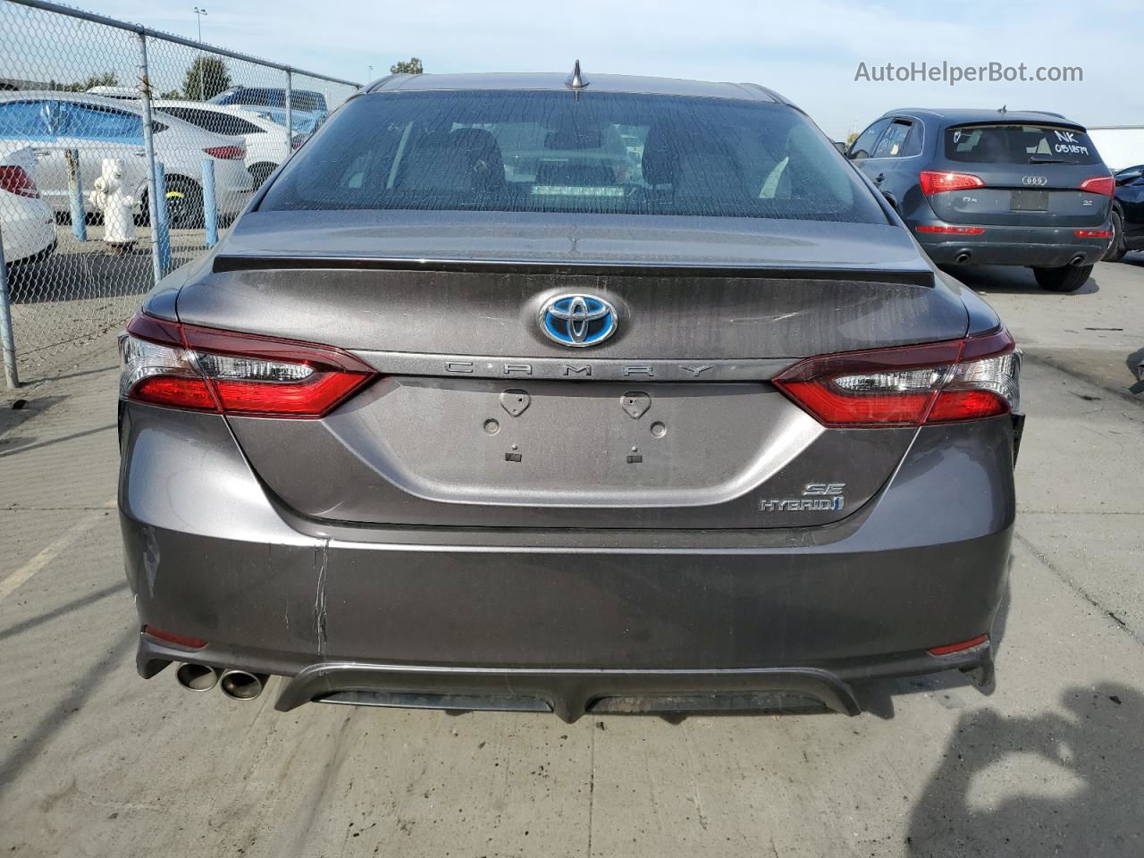 2021 Toyota Camry Se Gray vin: 4T1S31AK0MU568829