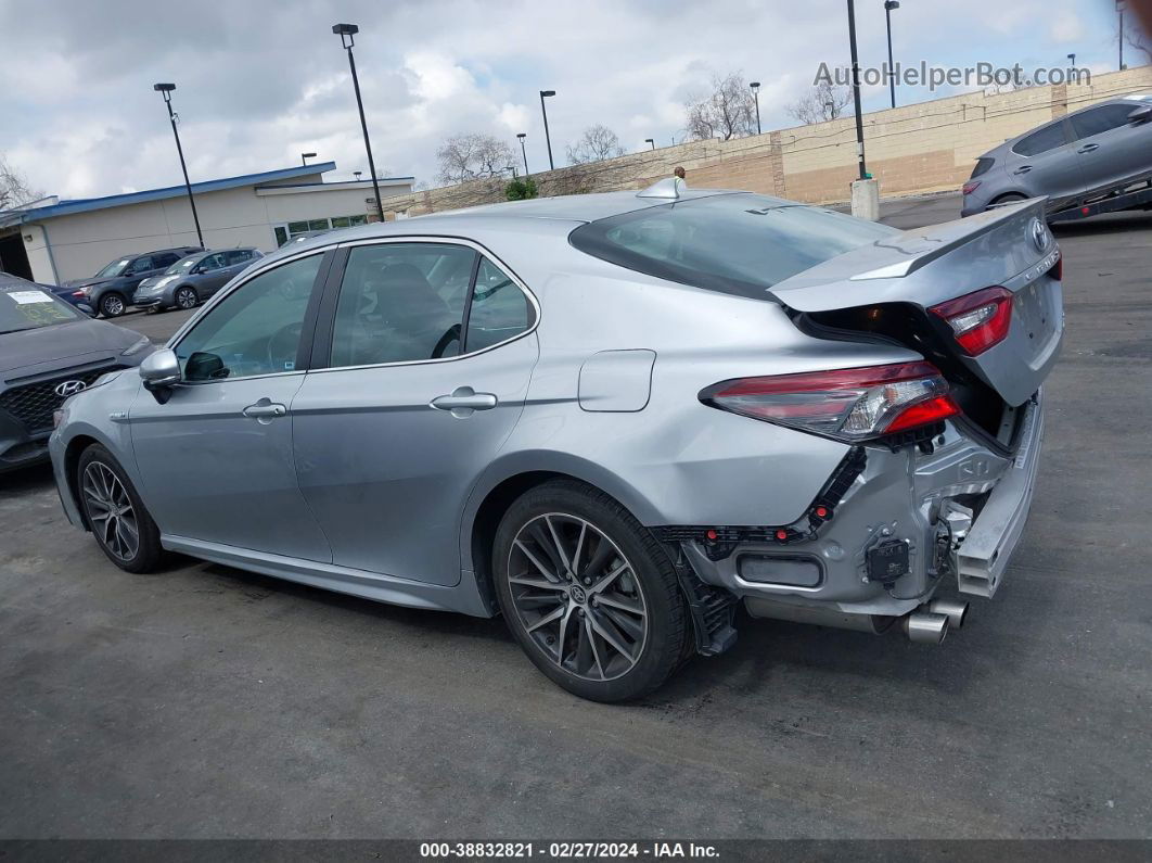 2021 Toyota Camry Se Hybrid Silver vin: 4T1S31AK3MU555086