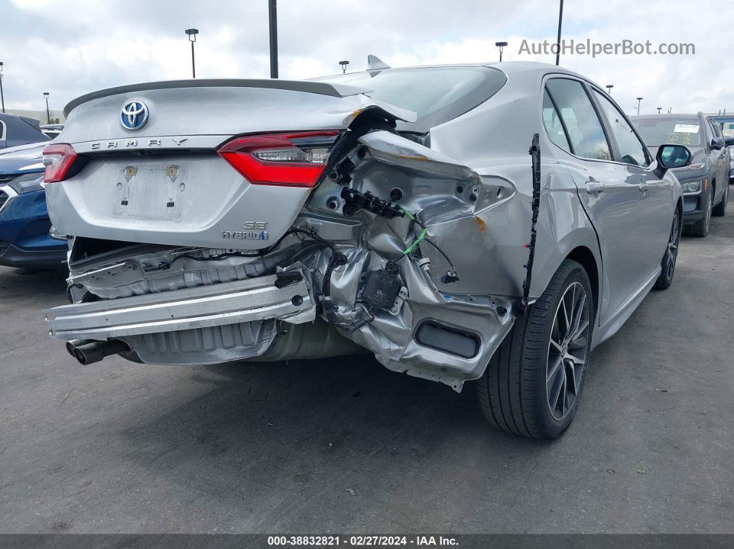 2021 Toyota Camry Se Hybrid Silver vin: 4T1S31AK3MU555086