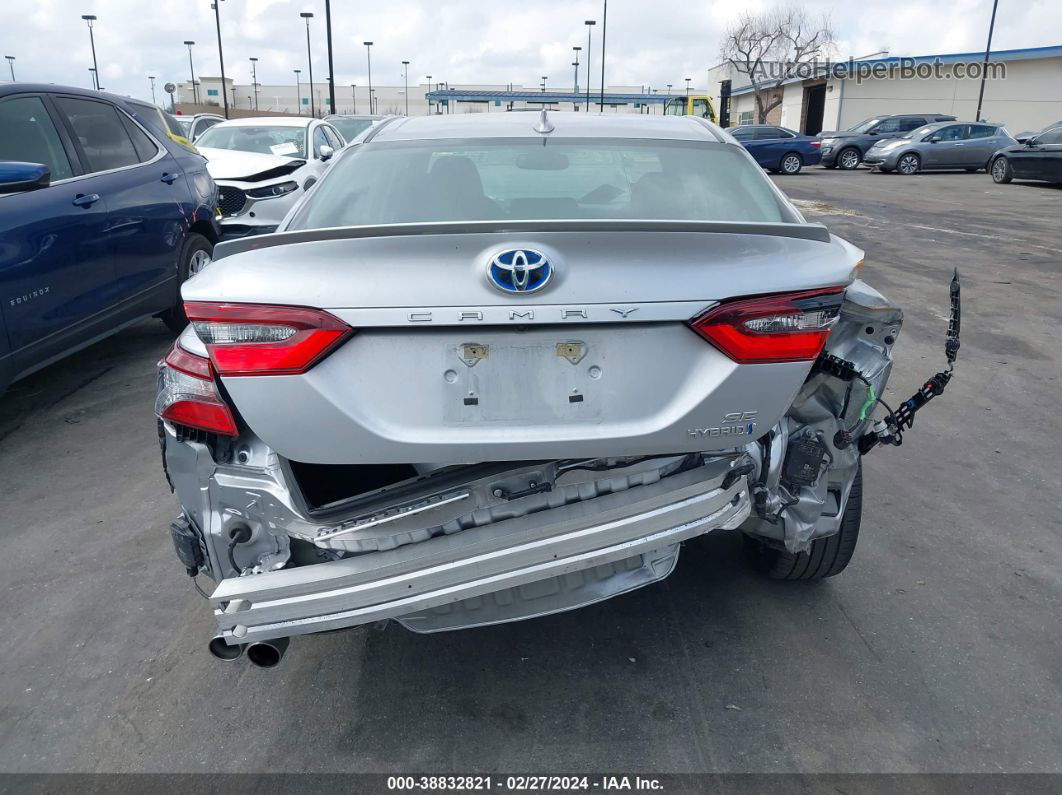 2021 Toyota Camry Se Hybrid Silver vin: 4T1S31AK3MU555086