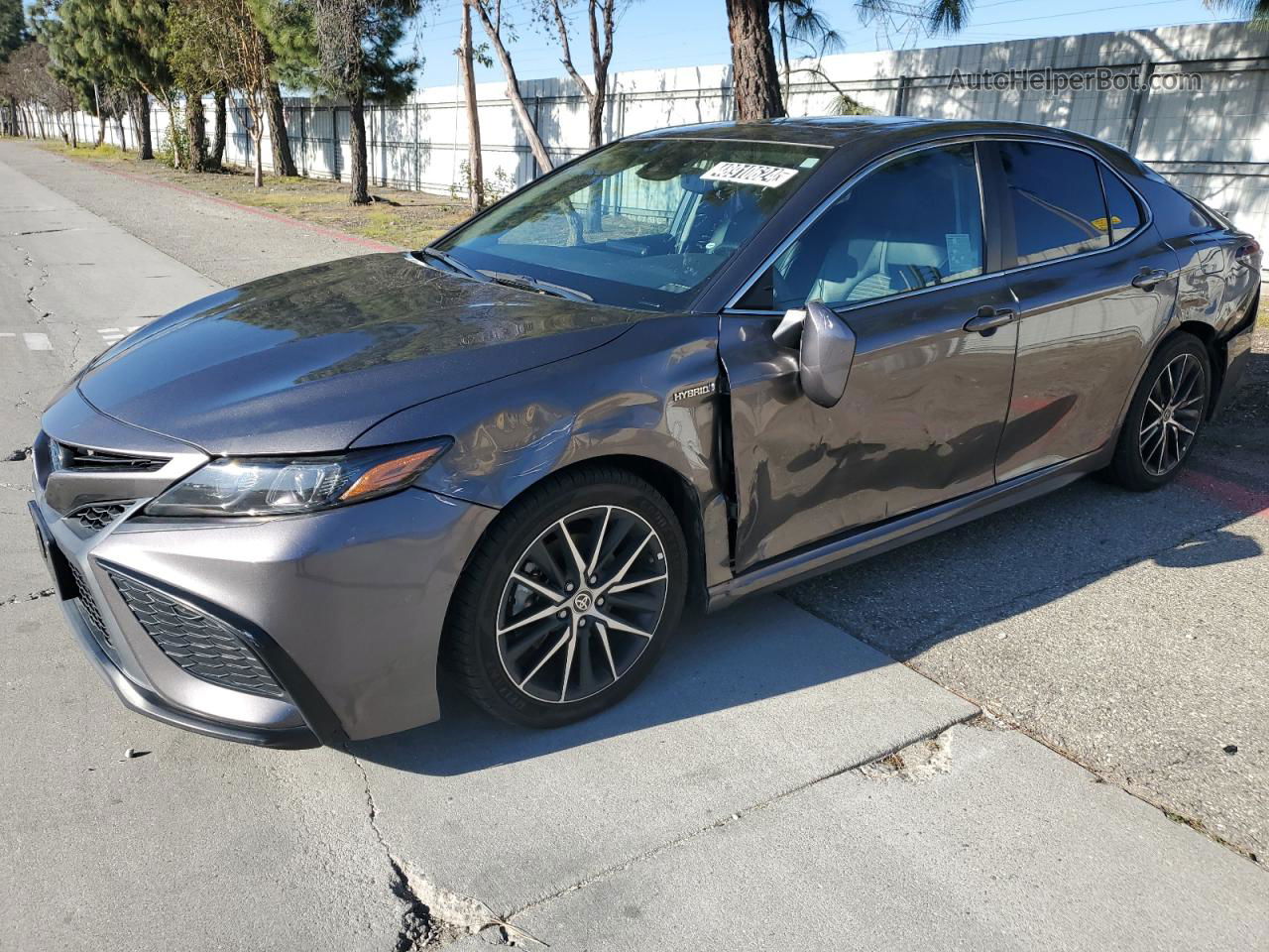 2021 Toyota Camry Se Charcoal vin: 4T1S31AK4MU555016