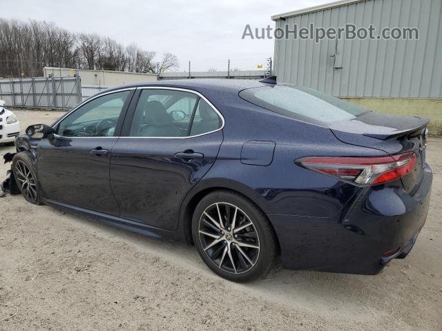 2021 Toyota Camry Se Синий vin: 4T1S31AK8MU567170