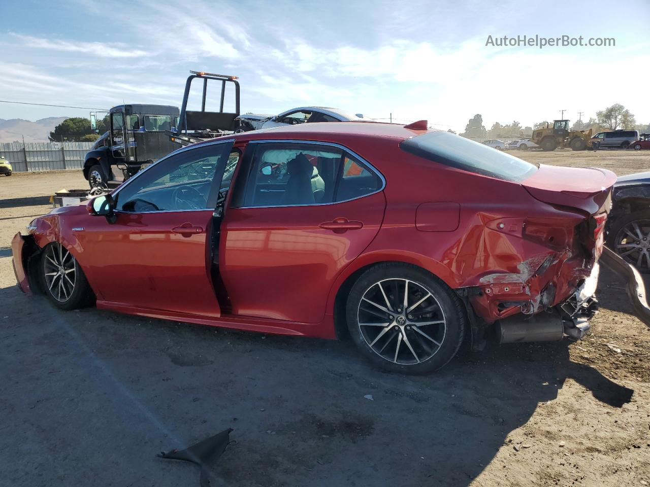 2021 Toyota Camry Se Red vin: 4T1S31AK9MU023681