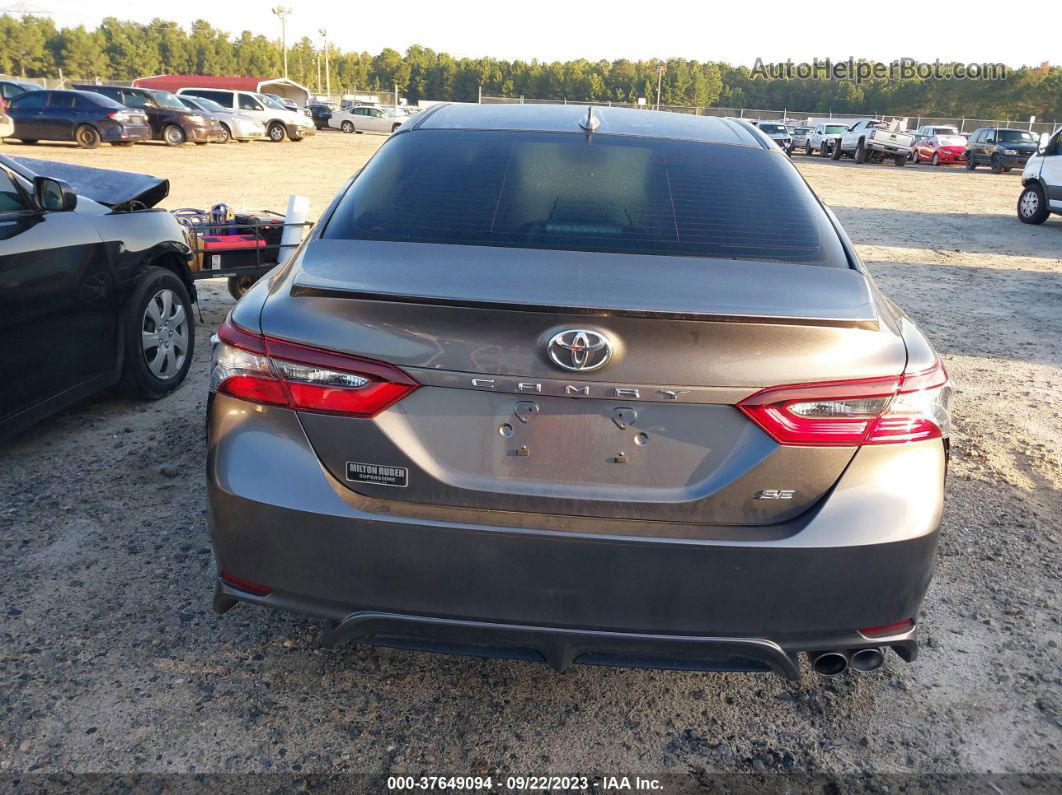 2021 Toyota Camry Se Gray vin: 4T1T11AK1MU561480