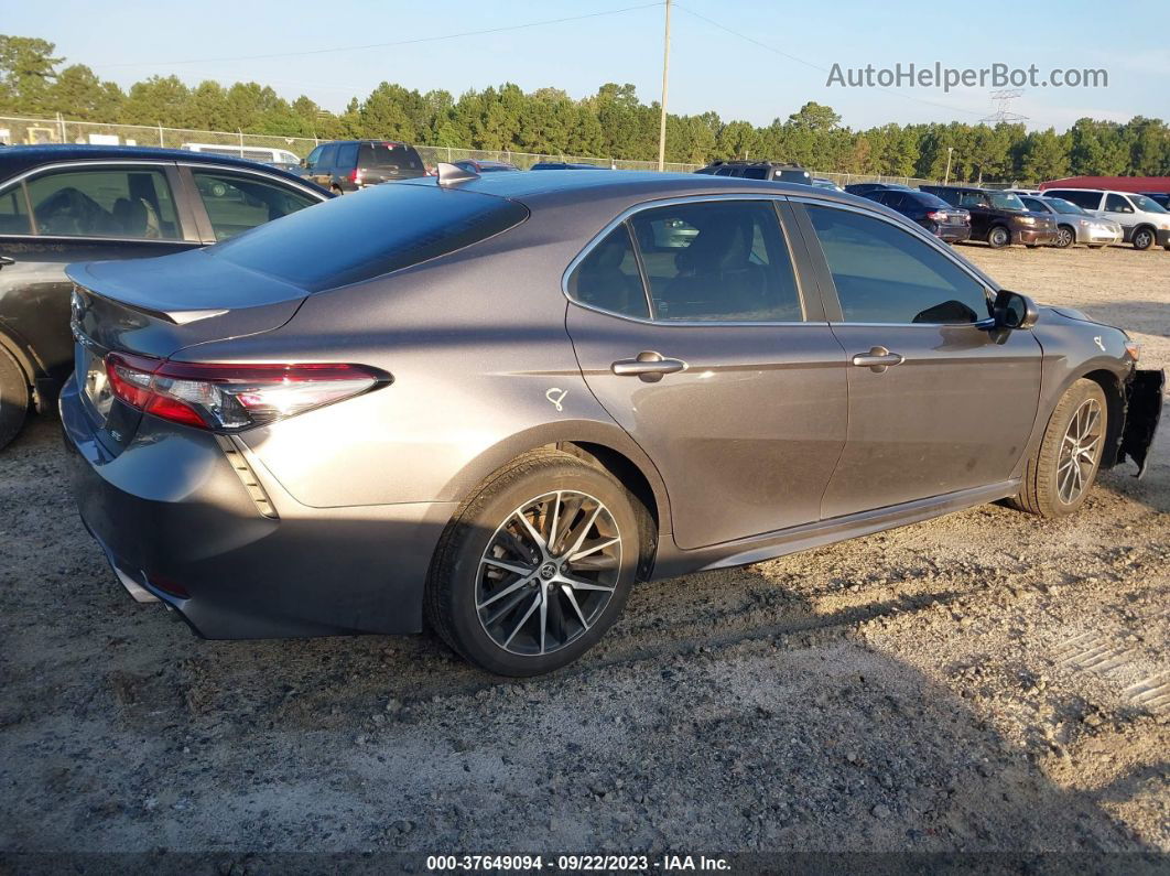 2021 Toyota Camry Se Gray vin: 4T1T11AK1MU561480