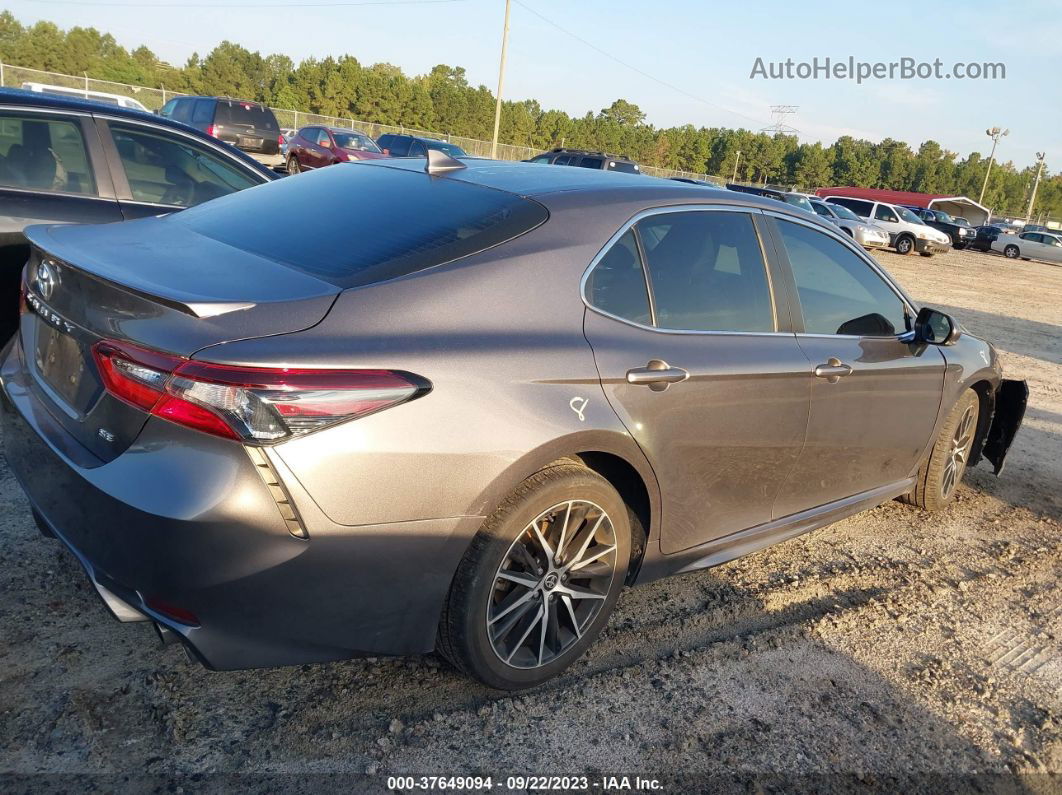 2021 Toyota Camry Se Gray vin: 4T1T11AK1MU561480