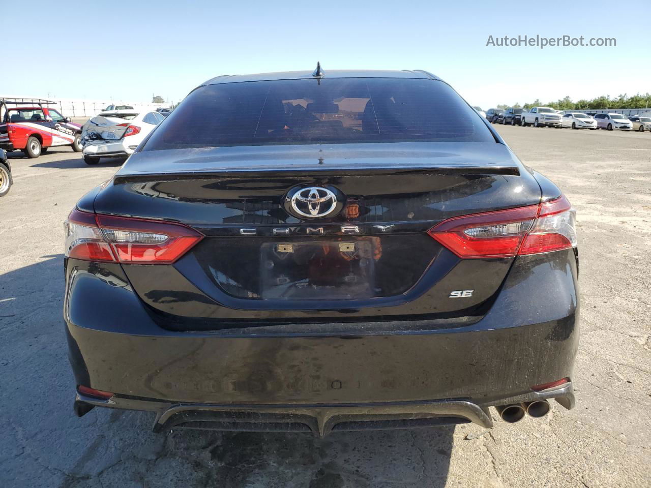 2021 Toyota Camry Se Черный vin: 4T1T11AK1MU570504