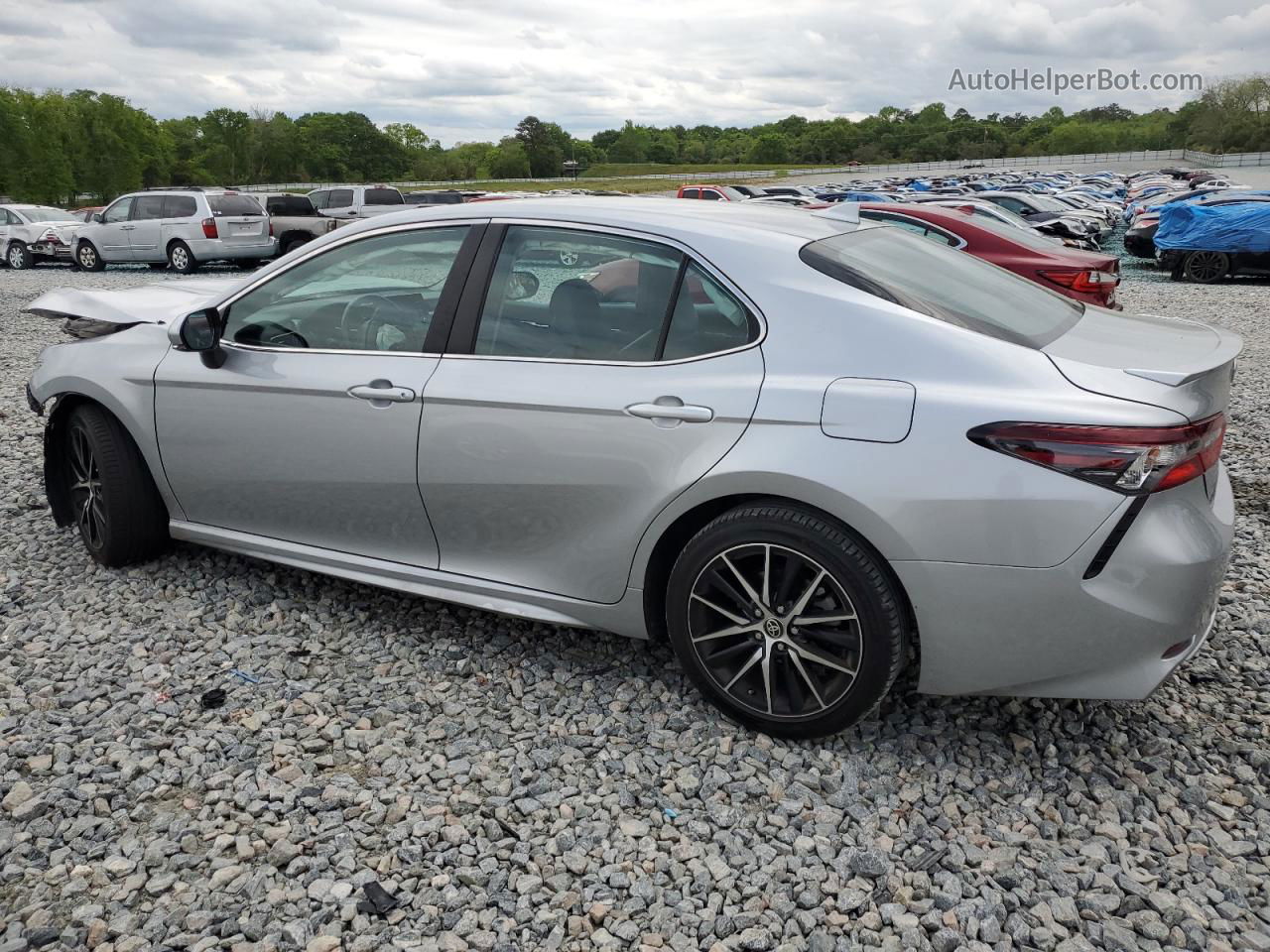 2021 Toyota Camry Se Silver vin: 4T1T11AK1MU585049