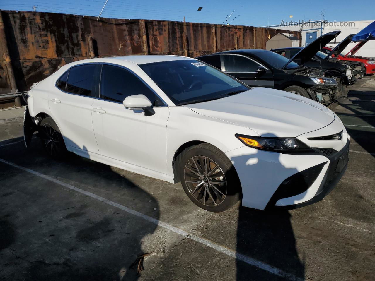 2021 Toyota                      Camry Se White vin: 4T1T11AK3MU535186