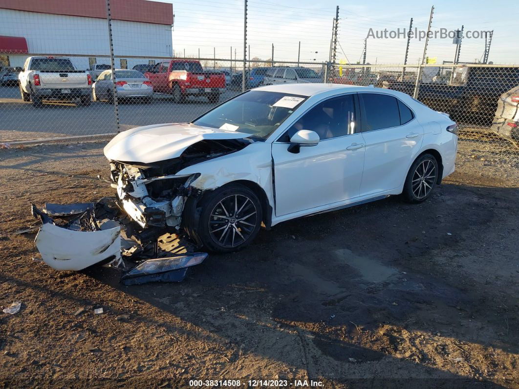 2021 Toyota Camry Se White vin: 4T1T11AK3MU556460