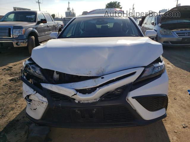 2021 Toyota Camry Se Белый vin: 4T1T11AK4MU566303