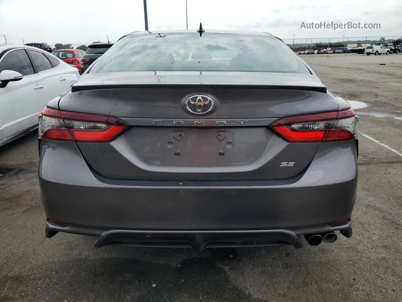 2021 Toyota Camry Se Gray vin: 4T1T11AK4MU605228