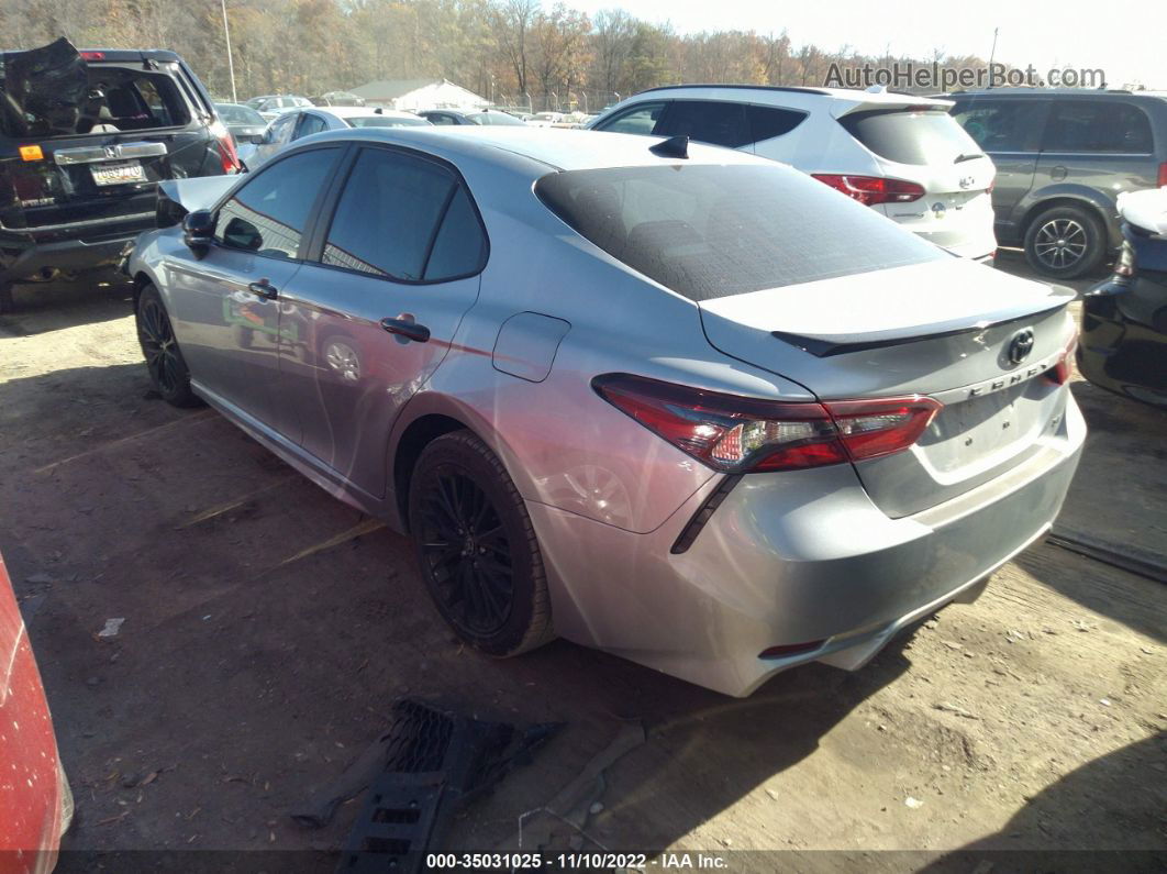 2021 Toyota Camry Se Nightshade Edition Silver vin: 4T1T11AK6MU432778