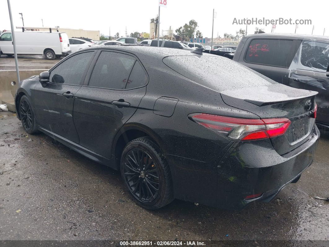 2021 Toyota Camry Se Nightshade Edition Black vin: 4T1T11AK7MU404973