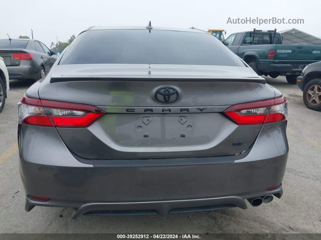 2021 Toyota Camry Se Серый vin: 4T1T11AK9MU542529