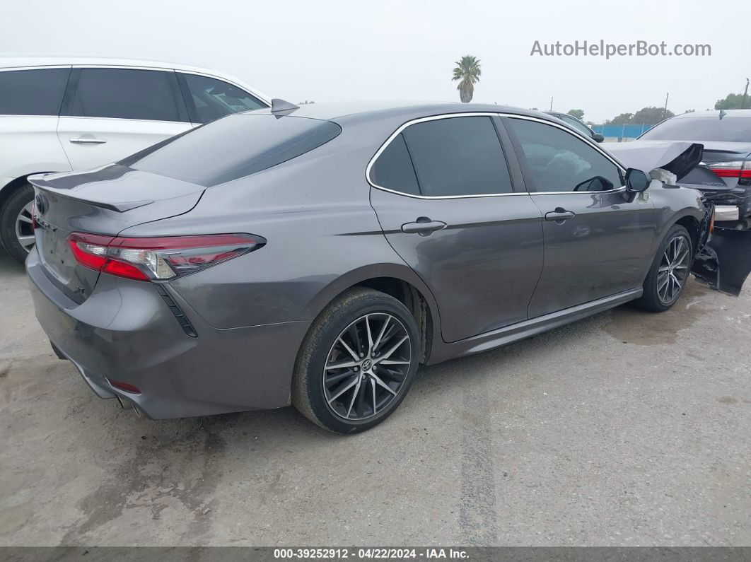 2021 Toyota Camry Se Серый vin: 4T1T11AK9MU542529