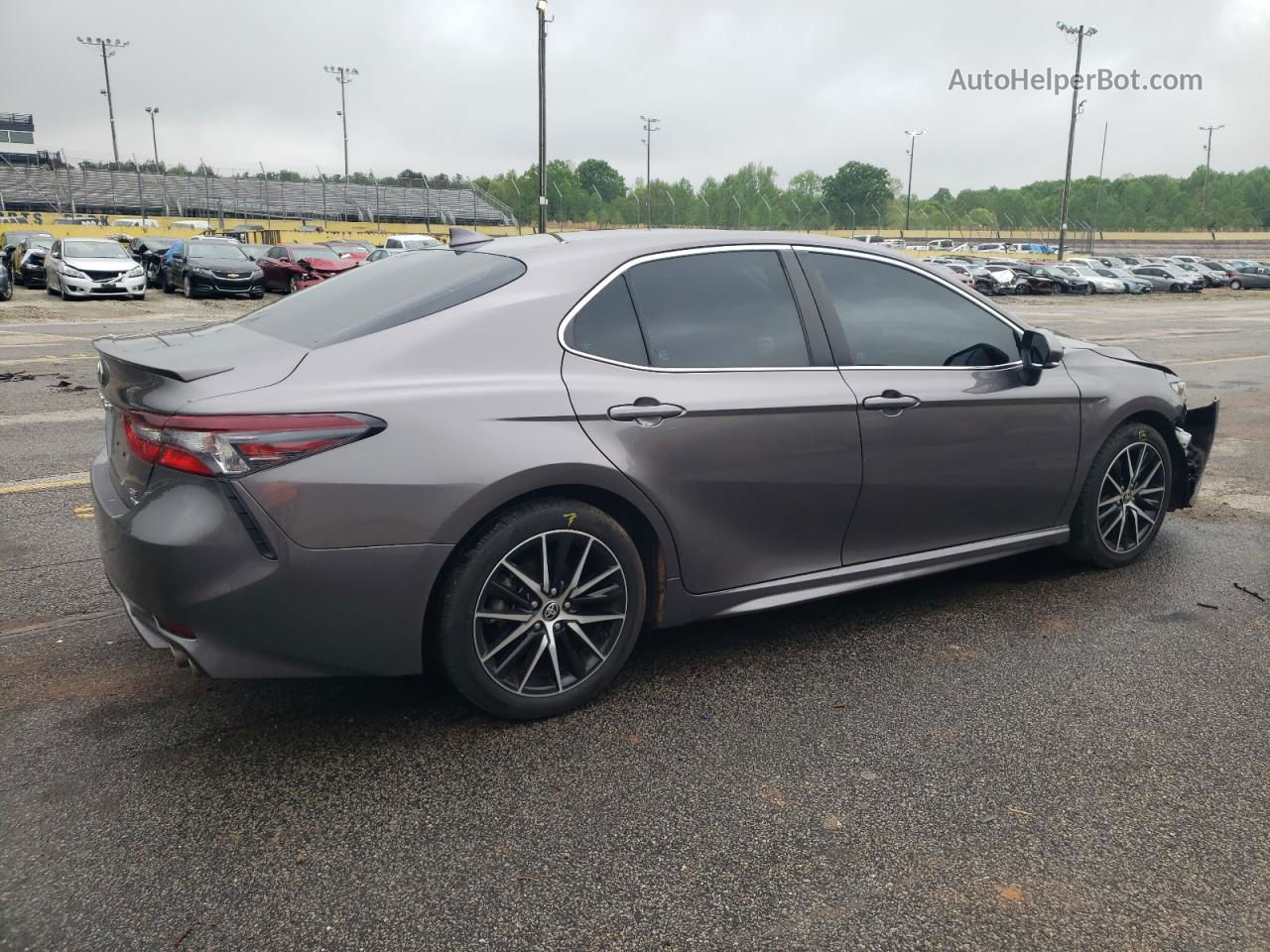 2021 Toyota Camry Se Gray vin: 4T1T11BKXMU032107