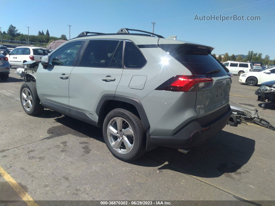 2021 Toyota Rav4 Hybrid Green vin: 4T3B6RFV5MU054815