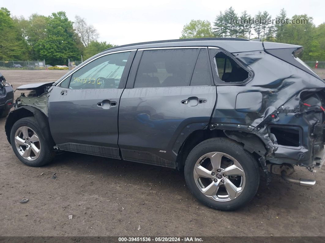 2021 Toyota Rav4 Limited Hybrid Серый vin: 4T3D6RFV7MU031478