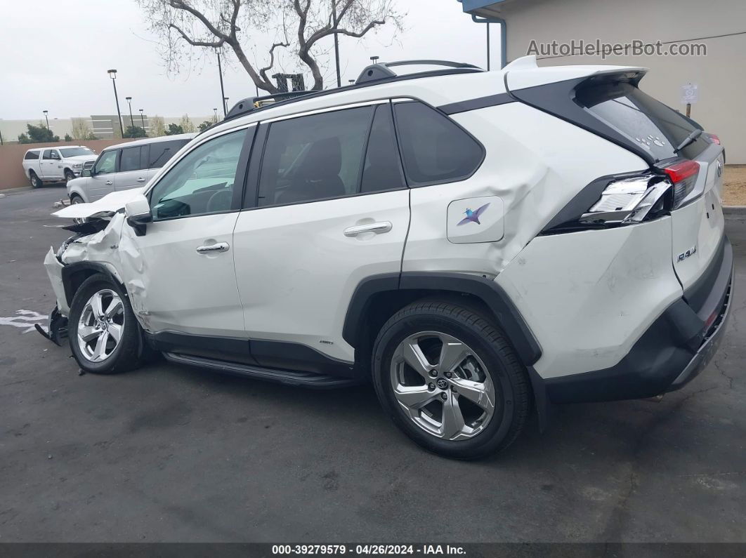 2020 Toyota Rav4 Limited Hybrid Белый vin: 4T3DWRFV6LU010099