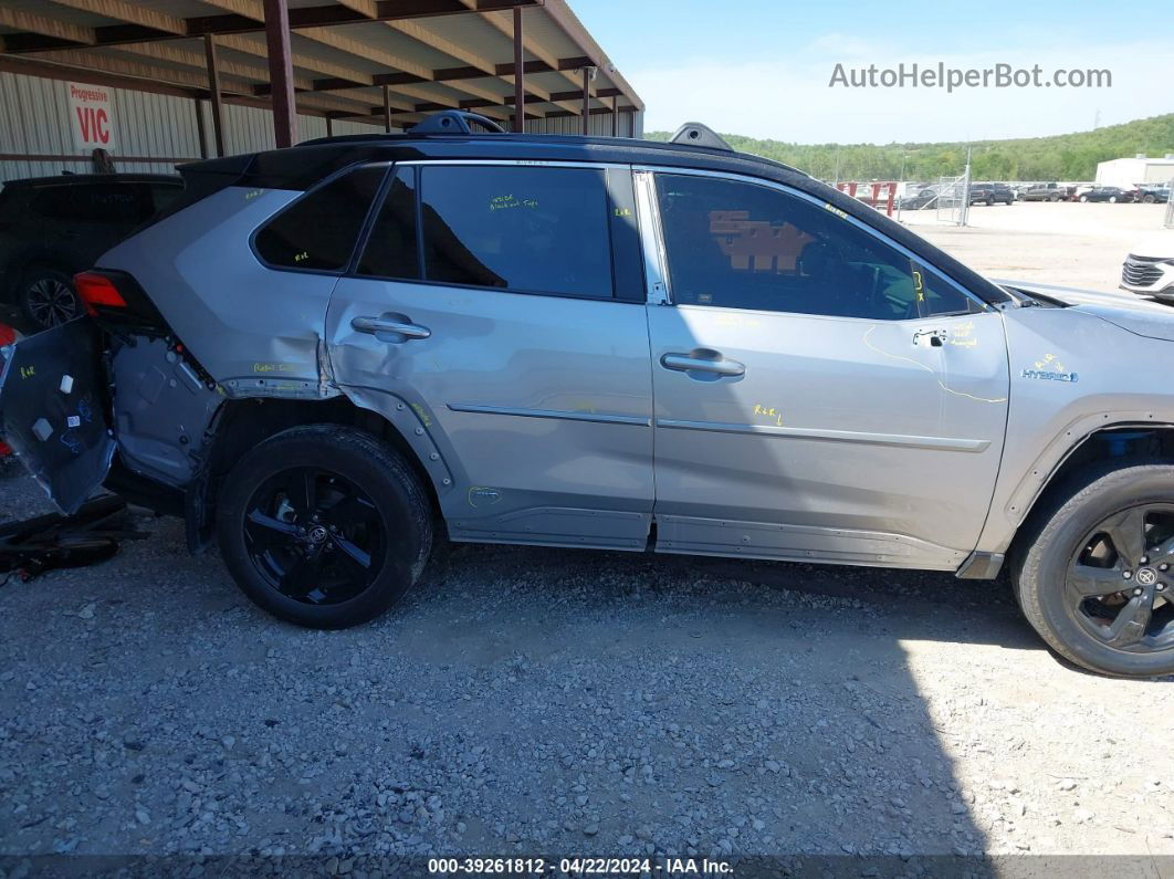 2021 Toyota Rav4 Xse Hybrid Silver vin: 4T3E6RFV0MU049308