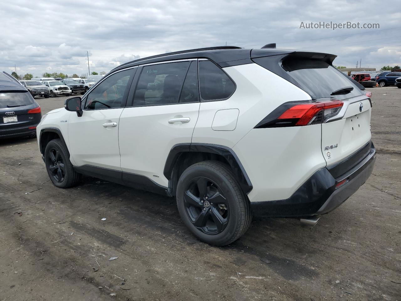 2021 Toyota Rav4 Xse Белый vin: 4T3E6RFV1MU036146