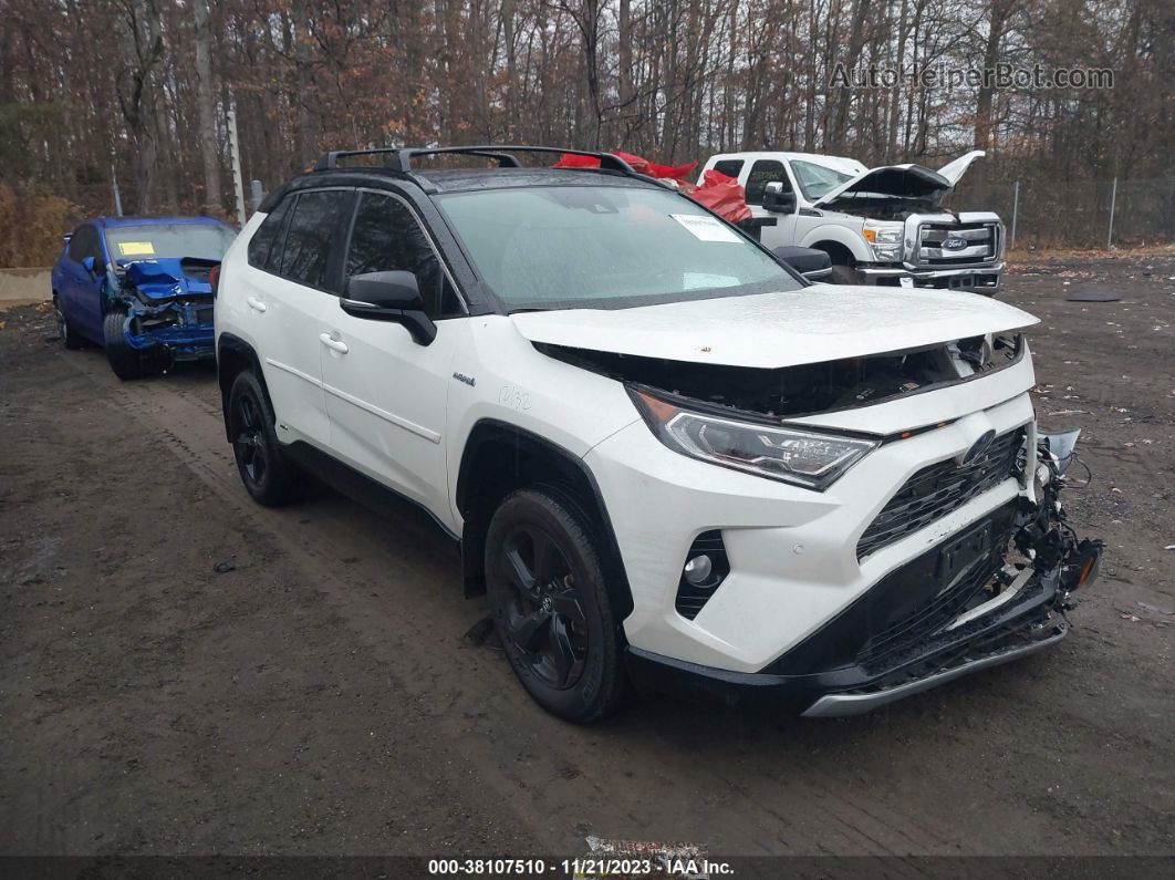 2021 Toyota Rav4 Xse Hybrid Brown vin: 4T3E6RFV9MU027372